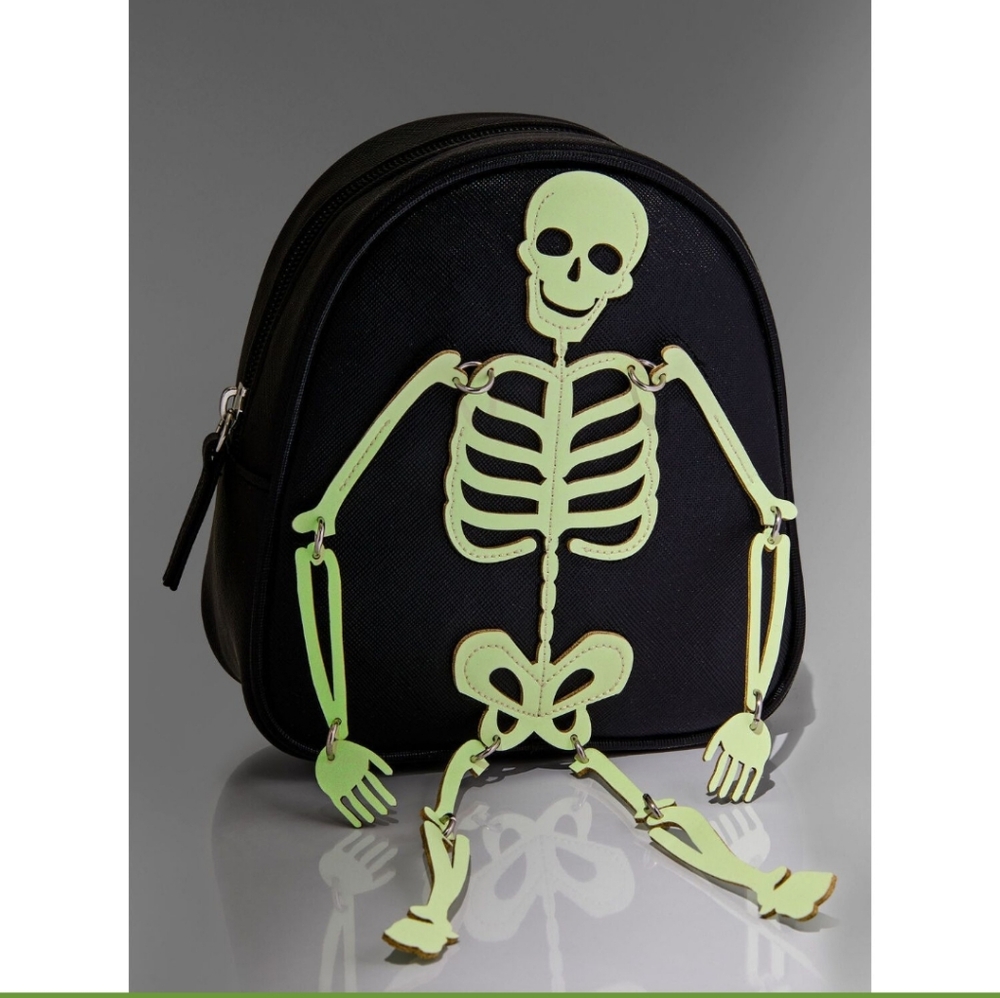 Bath & Body Works Skeleton BackpackDark. Glows in the Dark